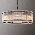 Marcia Glass Round Chandelier D48" - Yami Lightings