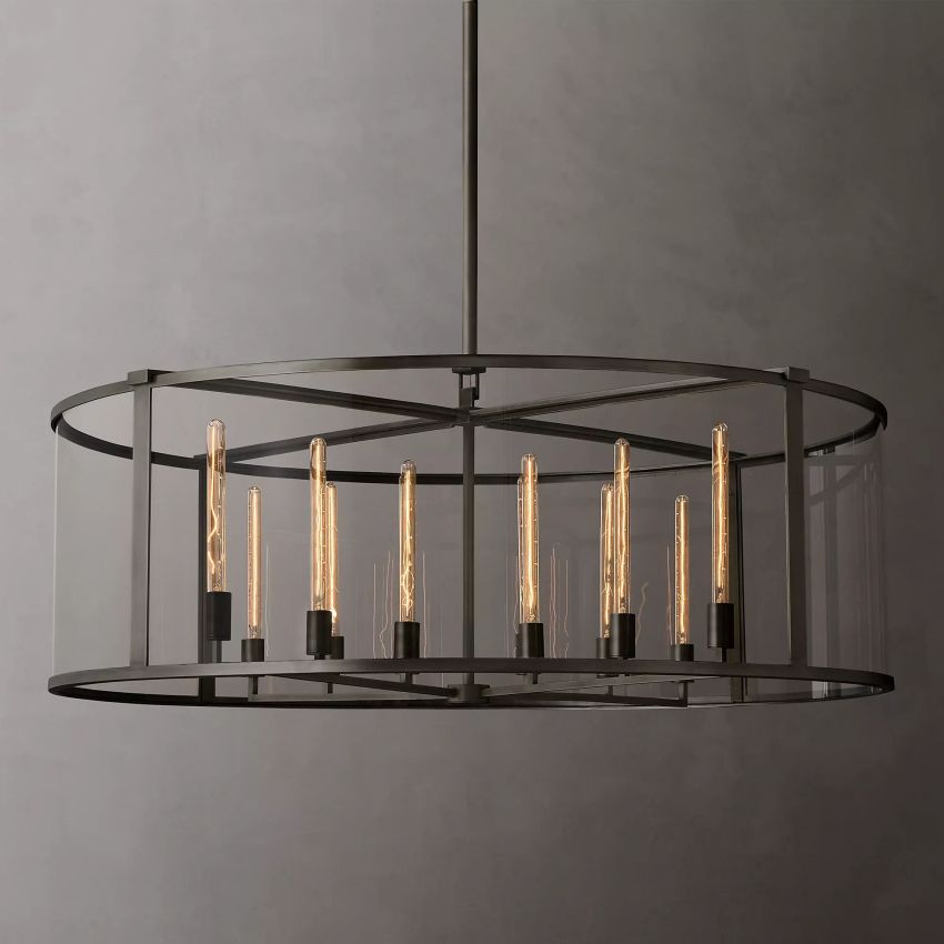 Beckman Round Chandelier 55" - Yami Lightings