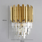 Kubica Crystal Wall Sconce - Yami Lightings