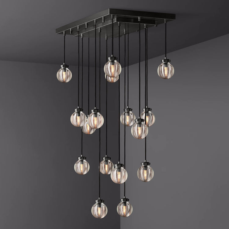 Pearl Linear Chandelier - Yami Lightings