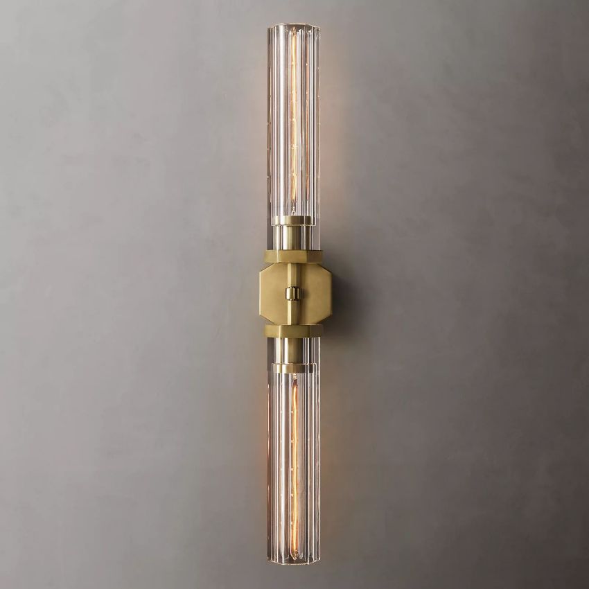 Lambert Hexagonal Grand Linear Sconce - Yami Lightings