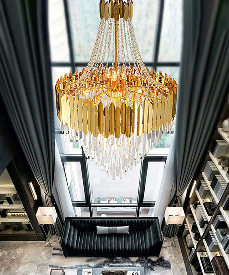 Kubica Crystal Chandelier - Yami Lightings