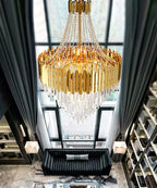 Kubica Crystal Chandelier - Yami Lightings