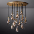 Raindrop Round Chandelier D36" - Yami Lightings
