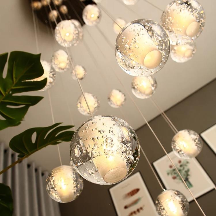 Adonis Suspension Water Drop Chandelier - Yami Lightings