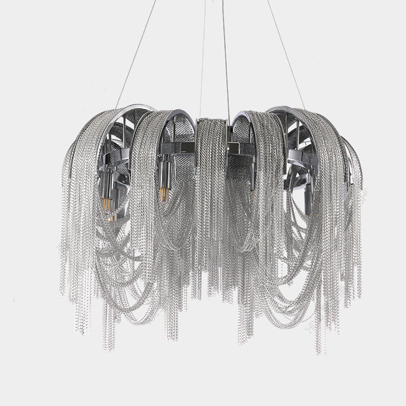 Alisa Modern Aluminum Chain Tassel - Yami Lightings