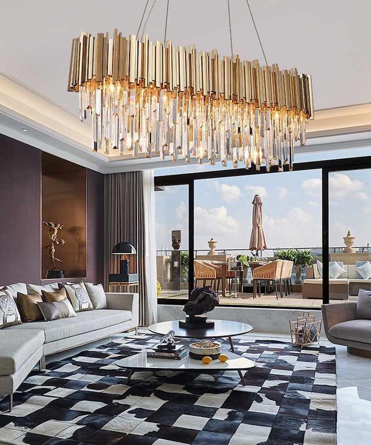 Candice Crystal Dining Room Chandelier - Yami Lightings
