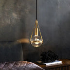 Crystal Metal Pendant Lights Dining Room Chandeliers - Yami Lightings
