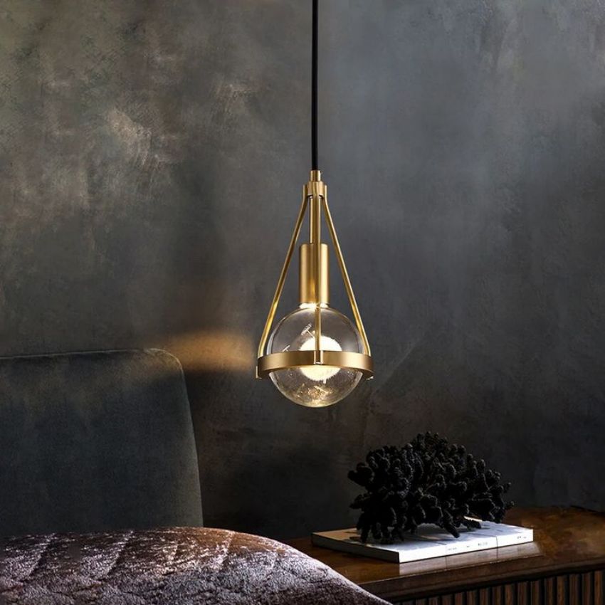 Crystal Metal Pendant Lights Dining Room Chandeliers - Yami Lightings