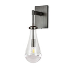 Raindrop Sconce MattBlack - Yami Lightings