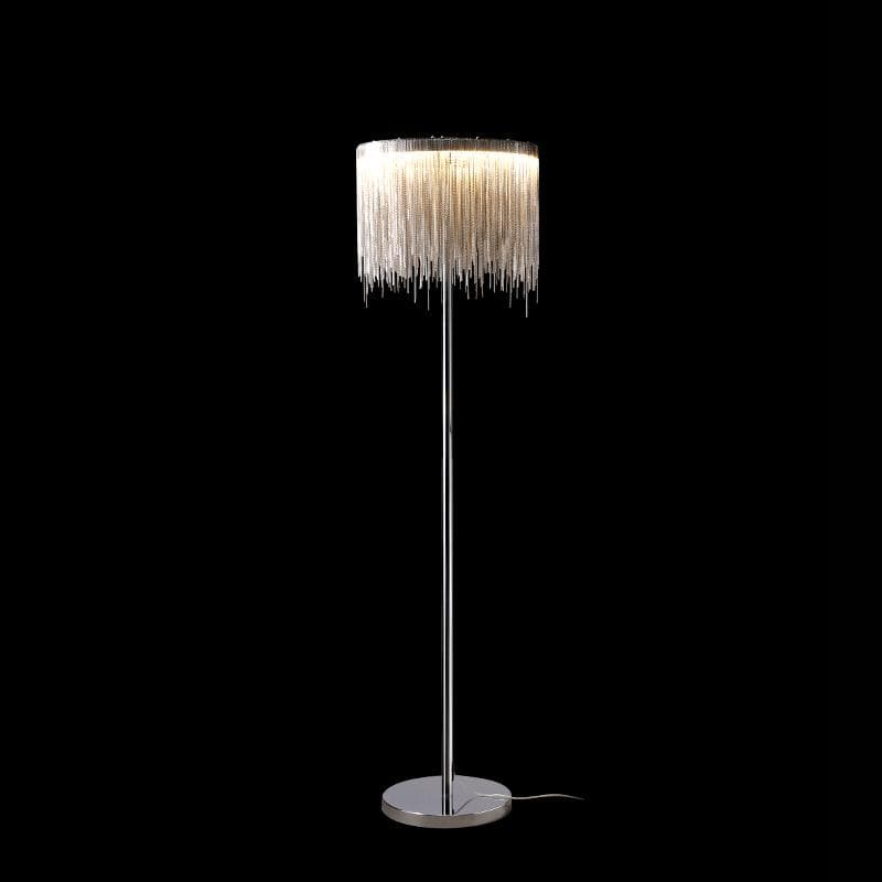 Aluminum Chain Tassel Floor Lamp - Yami Lightings
