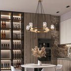 Constantine Circular Crystal Chandelier - Yami Lightings