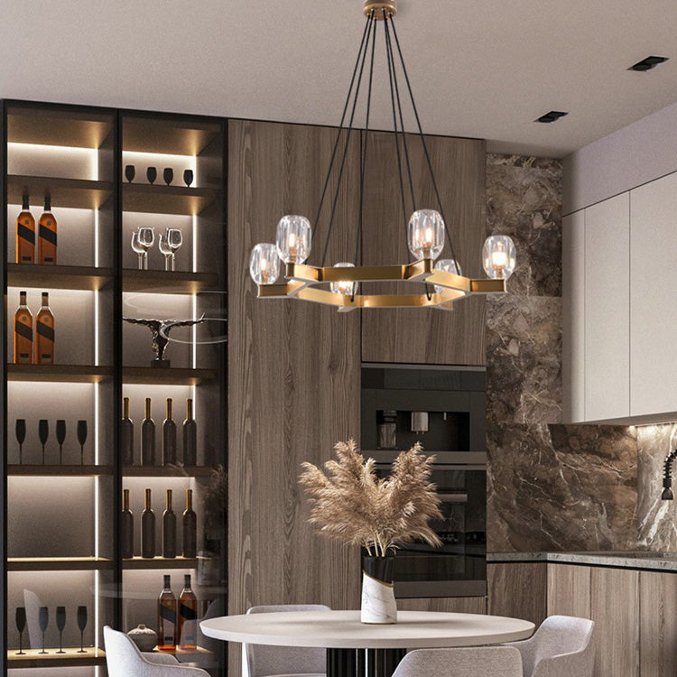 Constantine Circular Crystal Chandelier - Yami Lightings