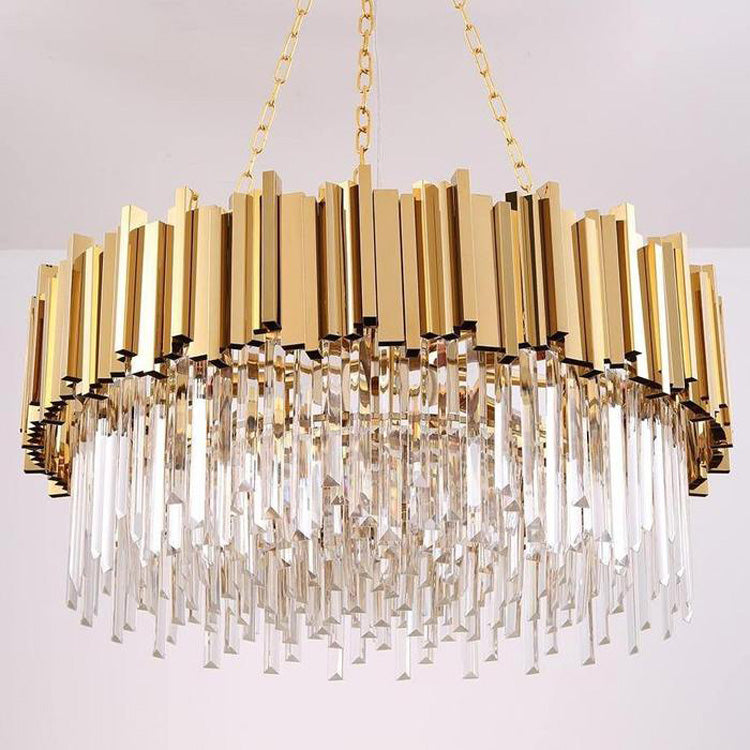 Candice Round Modern Chandelier - Yami Lightings