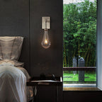Raindrop Sconce Satin Nickel - Yami Lightings