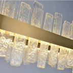 Andrea Rectangular Crystal Chandelier - Yami Lightings