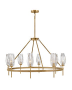 Possini Faceted Clear Crystal Chandelier 8-Light