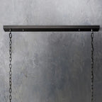 Marcia Glass Rectangular Chandelier 72" - Yami Lightings