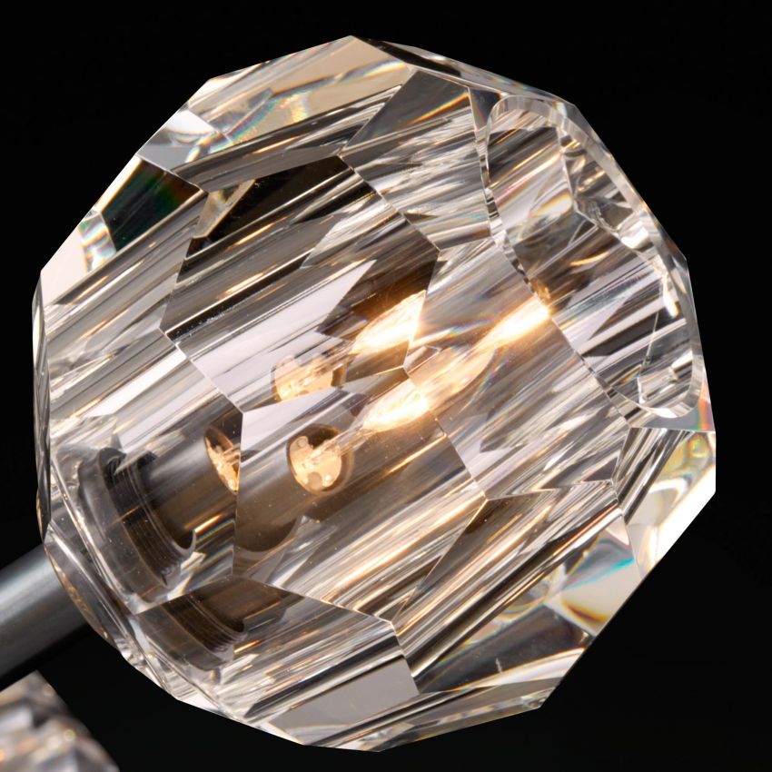 Belle De Crystal Flushmount 24"