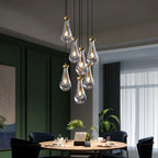 Raindrop Round Chandelier D18" - Yami Lightings