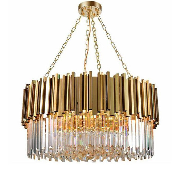 Candice Round Modern Chandelier - Yami Lightings