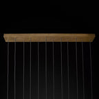 Artemis Linear Tapered Tubular Chandelier - Yami Lightings