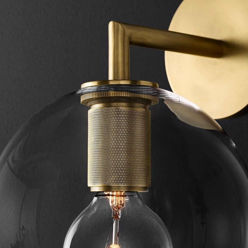 Globe Shade Sconce - Yami Lightings