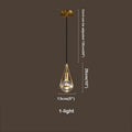 Crystal Metal Pendant Lights Dining Room Chandeliers - Yami Lightings
