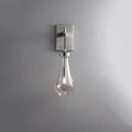 Raindrop Sconce Satin Nickel - Yami Lightings