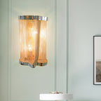 Ashley Aluminum Chain Tassel Wall Sconce - Yami Lightings