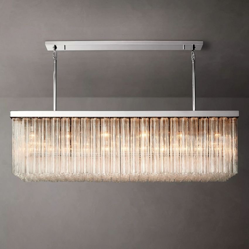 Cielo Rectangular Chandelier 72" - Yami Lightings