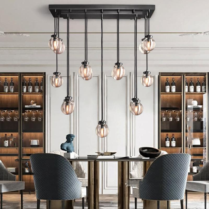 Pearl Linear Chandelier - Yami Lightings
