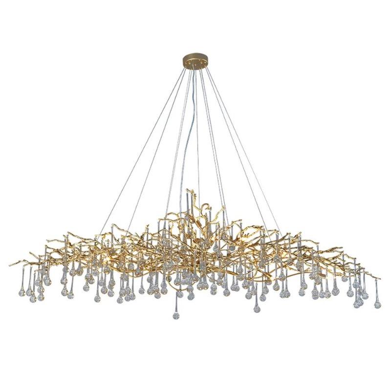 Doris Branch Crystal Chandelier Light - Yami Lightings