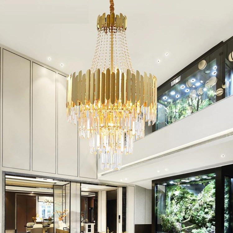 Kubica Crystal Chandelier - Yami Lightings