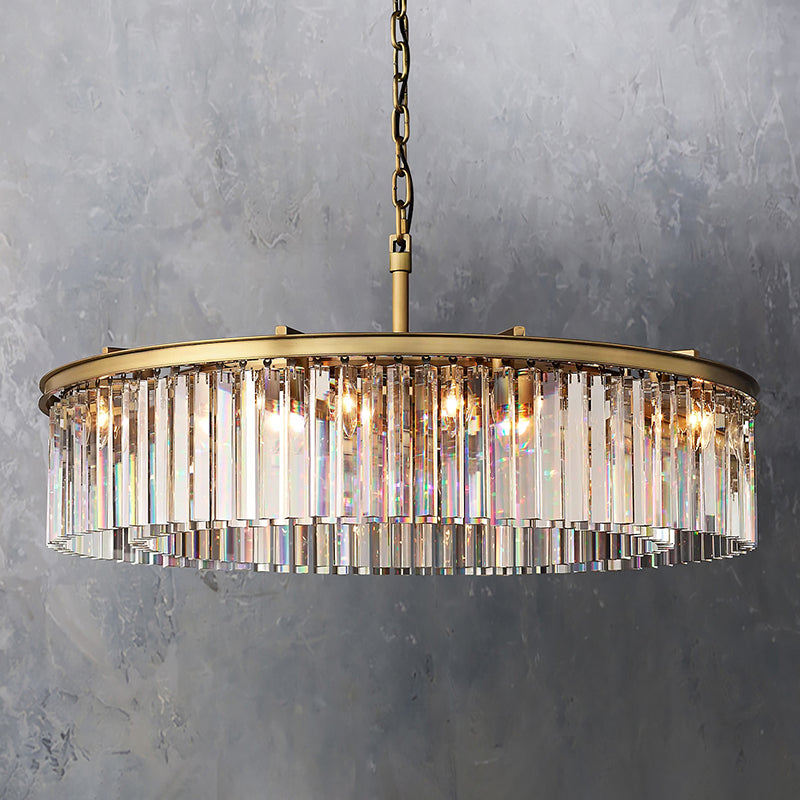 Eloise Modern Crystal Round Chandelier - Yami Lightings