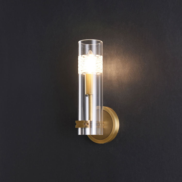 Cynthia Single Sconce Brass - Yami Lightings