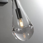 Raindrop Sconce MattBlack - Yami Lightings