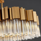 Kubica Round Crystal Chandelier - Yami Lightings