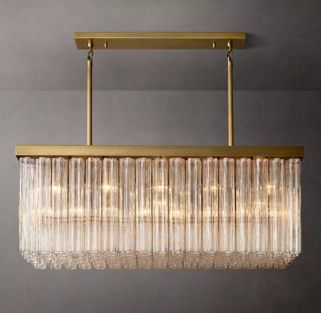 Cielo Rectangular Chandelier 54" - Yami Lightings