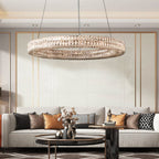 Luxury Crystal Round Chandelier - Yami Lightings