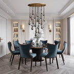 Raindrop Round Chandelier D47" - Yami Lightings