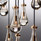 Raindrop Linear Chandelier 54" - Yami Lightings