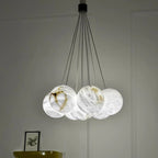 Alabaster Globe Ceiling Pendant Light - Yami Lightings