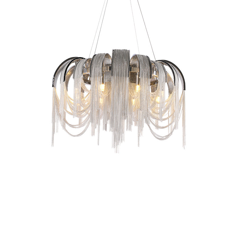 Alisa Modern Aluminum Chain Tassel - Yami Lightings