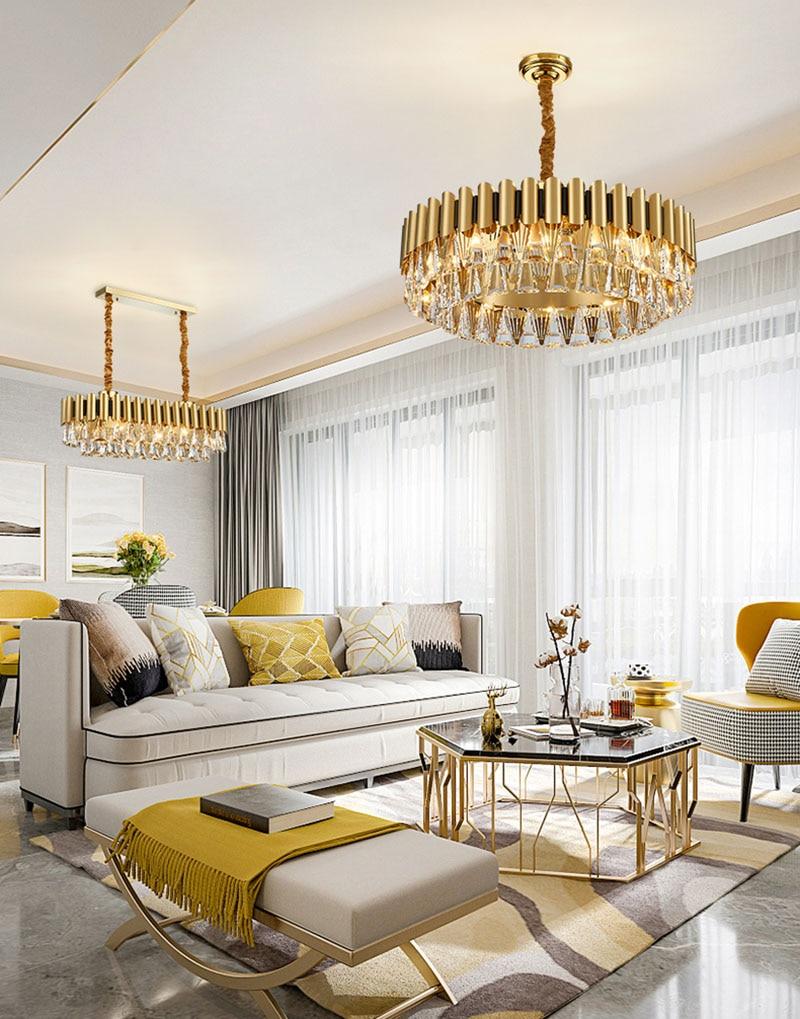 Stavros Crystal Chandelier - Yami Lightings