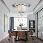 Tassel Ceiling Light Post-Modern Chandelier Aluminum Chain Light - Yami Lightings