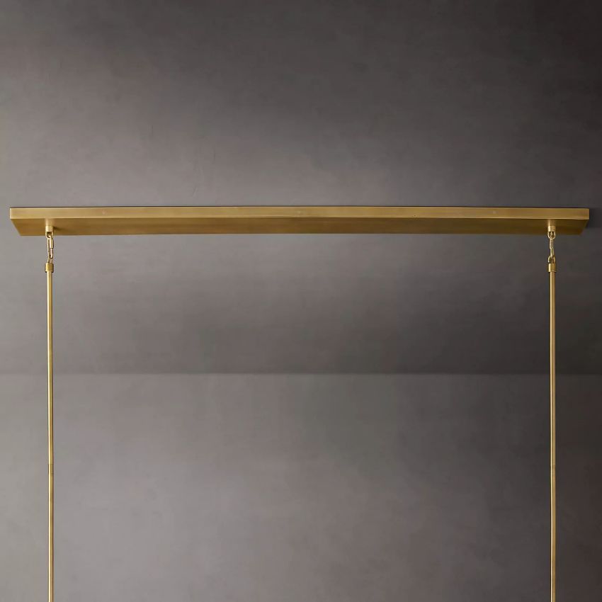 Belle De Crystal Linear Chandelier W 60" - Yami Lightings