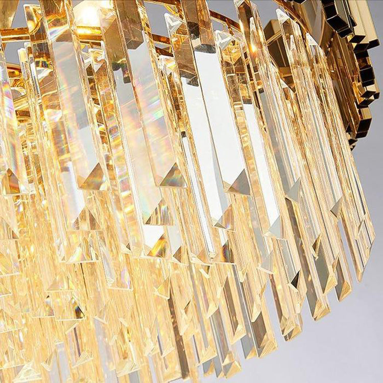 Candice Round Modern Chandelier - Yami Lightings