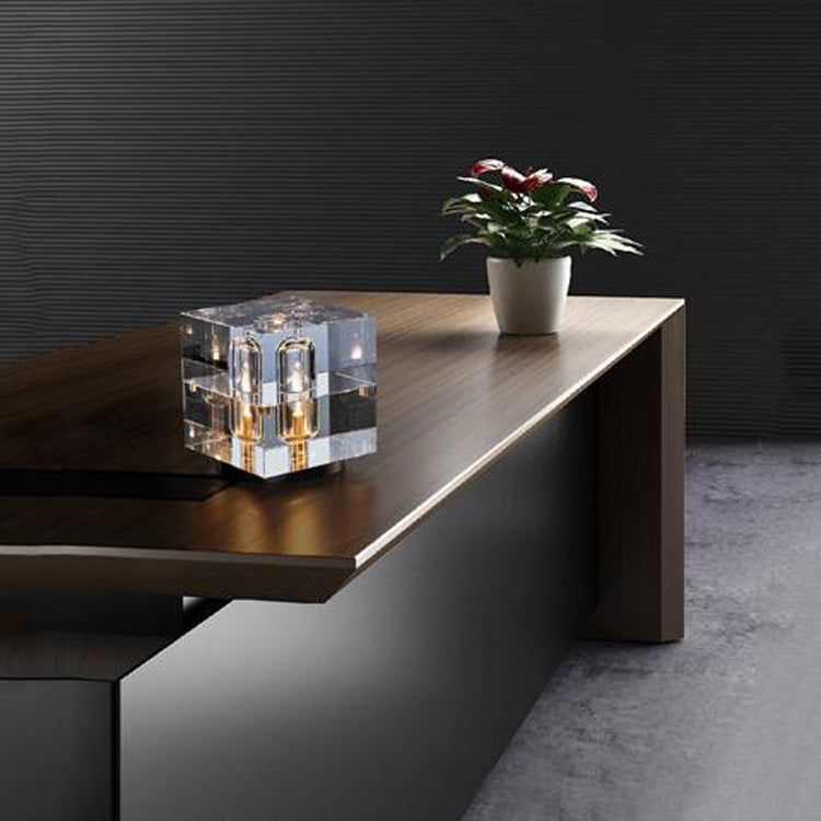 Square Crystal Table Lamp - Yami Lightings