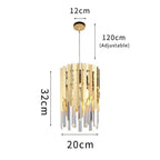 Kubica Crystal Pendant Chandelier
